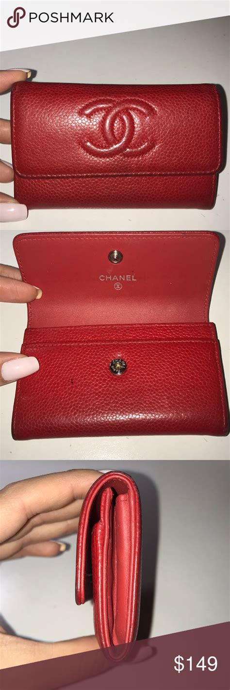 red chanel wallet small|chanel wallet collection.